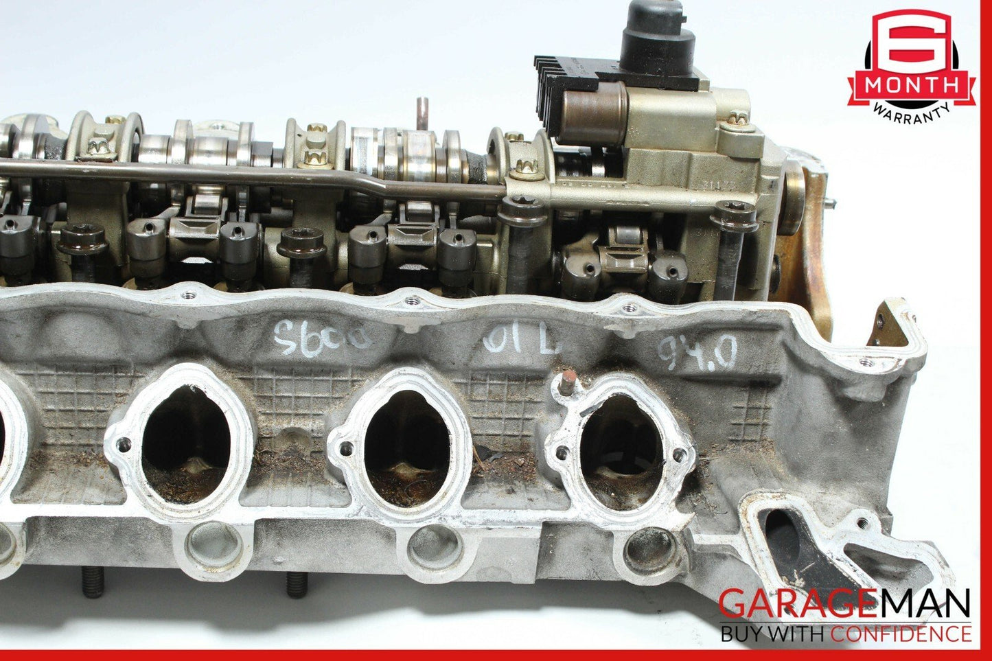 01-02 Mercedes W215 S600 CL600 Left Engine Motor Cylinder Head 1370161501 OEM