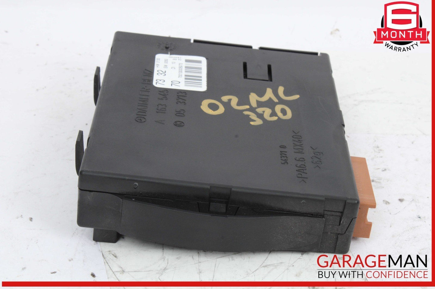 01-05 Mercedes W163 ML320 BCM Body Comfort Control Module Unit 1635452832 OEM