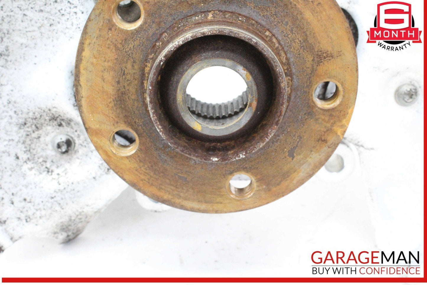 09-16 Audi A6 A4 Rear Right Passenger Side Spindle Knuckle Wheel Hub 8K0505432AR