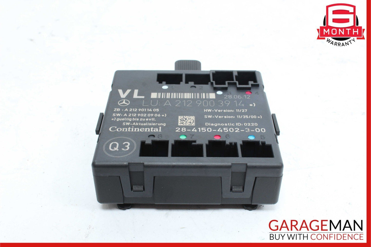 08-18 Mercedes C350 SLK250 CLS550 C250 E400 Front Left Side Door Control Module
