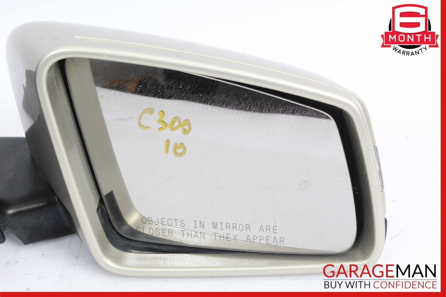 10-11 Mercedes W204 C300 C350 Front Right Side Mirror Door Rear View OEM
