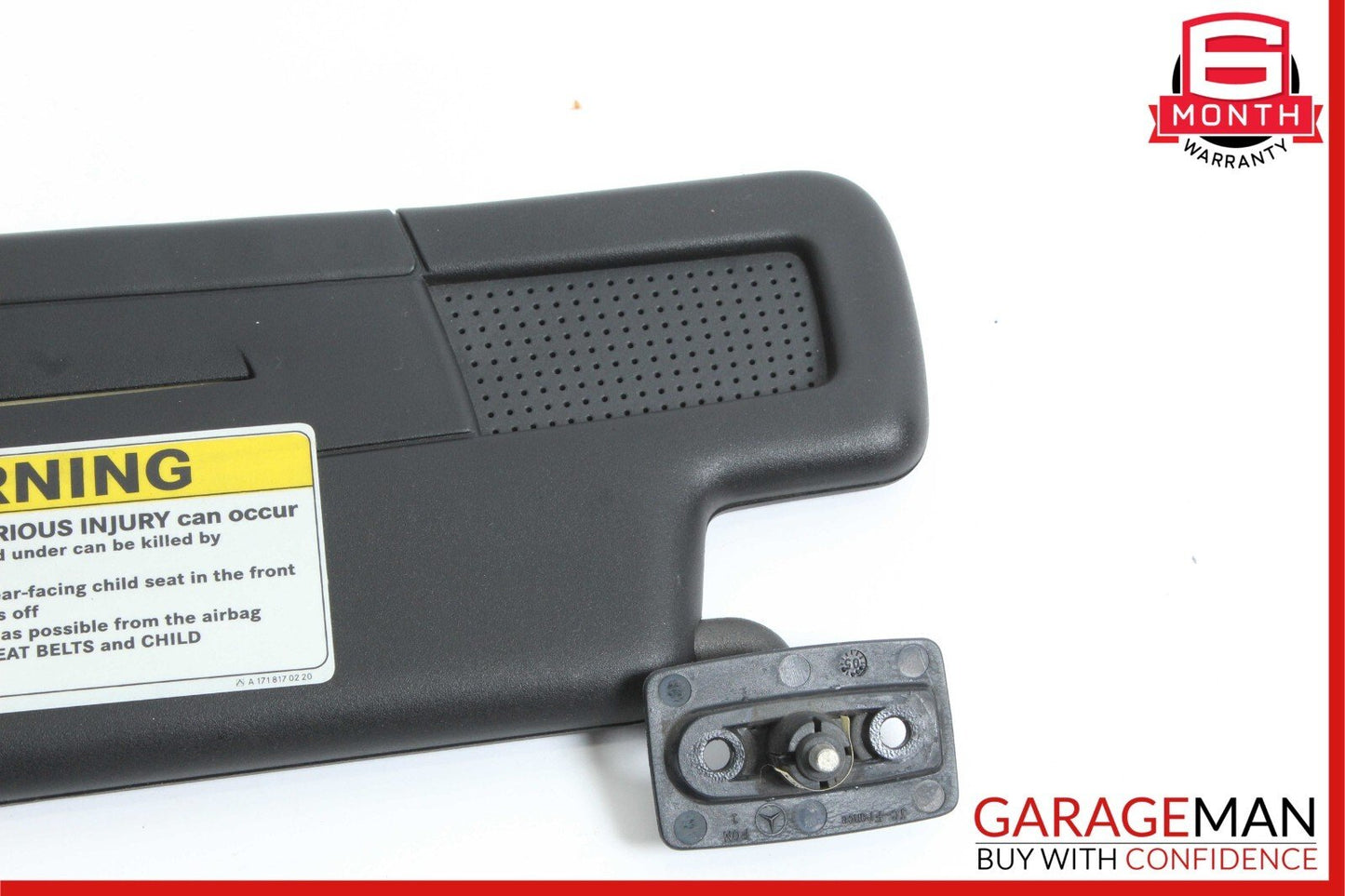 05-11 Mercedes R171 SLK350 Front Right Side Sun Visor Sunvisor Shade Cover