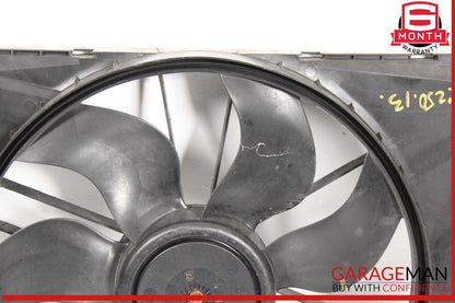 08-20 Mercedes W204 C250 E350 Engine Radiator Cooling Fan Motor Assembly OEM