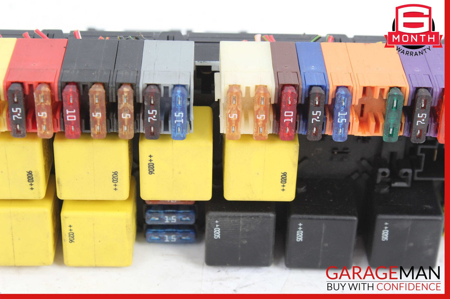 03-12 Mercedes R230 SL500 SL55 AMG Front Left SAM Fuse Box Control Module OEM