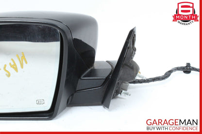 14-17 Maserati Ghibli Front Left Driver Side Mirror Door Rear View Black OEM