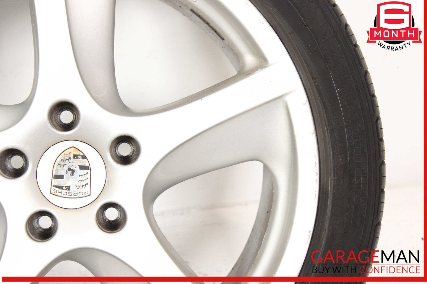 03-10 Porsche Cayenne 955 957 Rear Wheel Tire Rim 10 x 20 ET55 OEM
