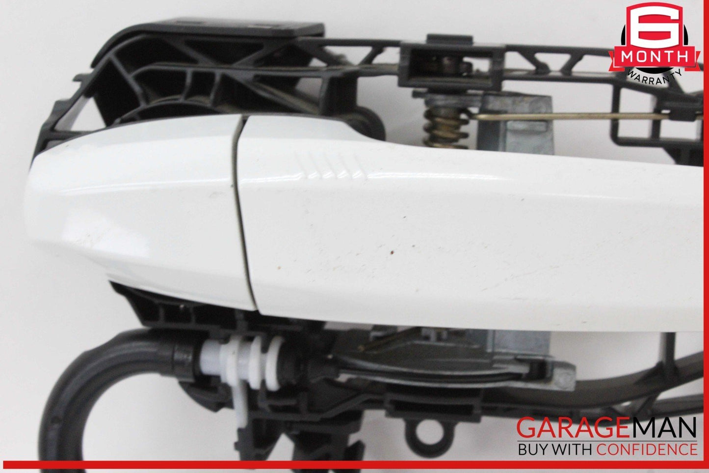 14-18 BMW X5 F15 X6 Rear Right Passenger Side Exterior Door Handle White OEM