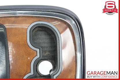 00-06 Mercedes W220 S430 S55 AMG Gear Shift Shifter Indicator Trim Bezel Wood