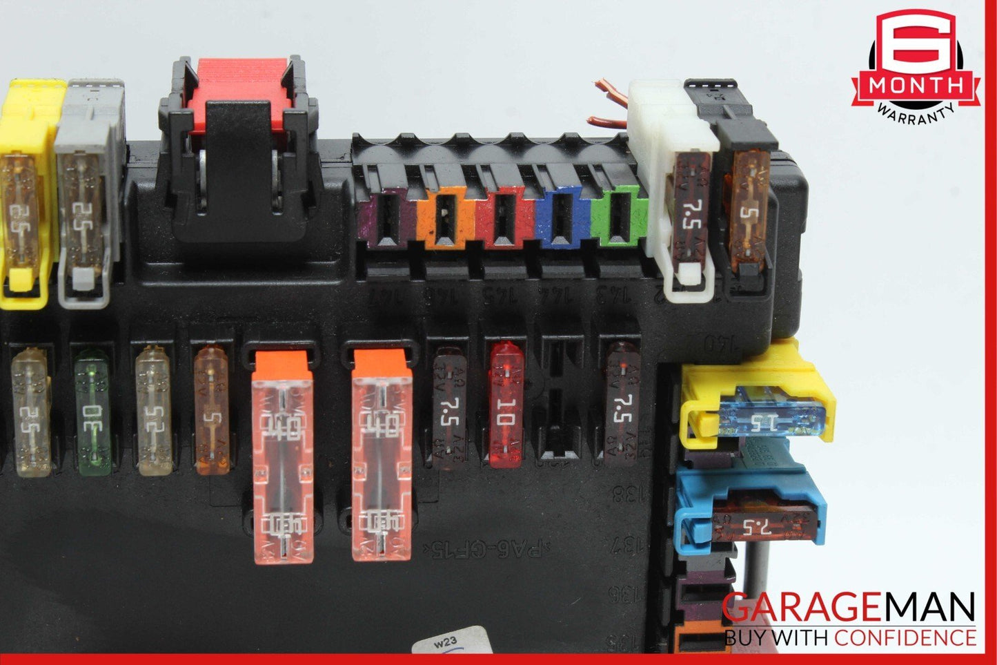 10-13 Mercedes S350 S550 S400 Rear Sam Fuse Box Relay Control Module Assembly