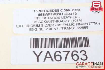 15-18 Mercedes W205 C300 C400 Rear Left Side Door Control Module Unit OEM