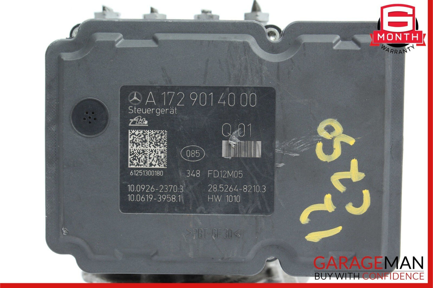 12-15 Mercedes W204 C250 ABS Anti Brake Pump Control Module Unit 1729014000 OEM