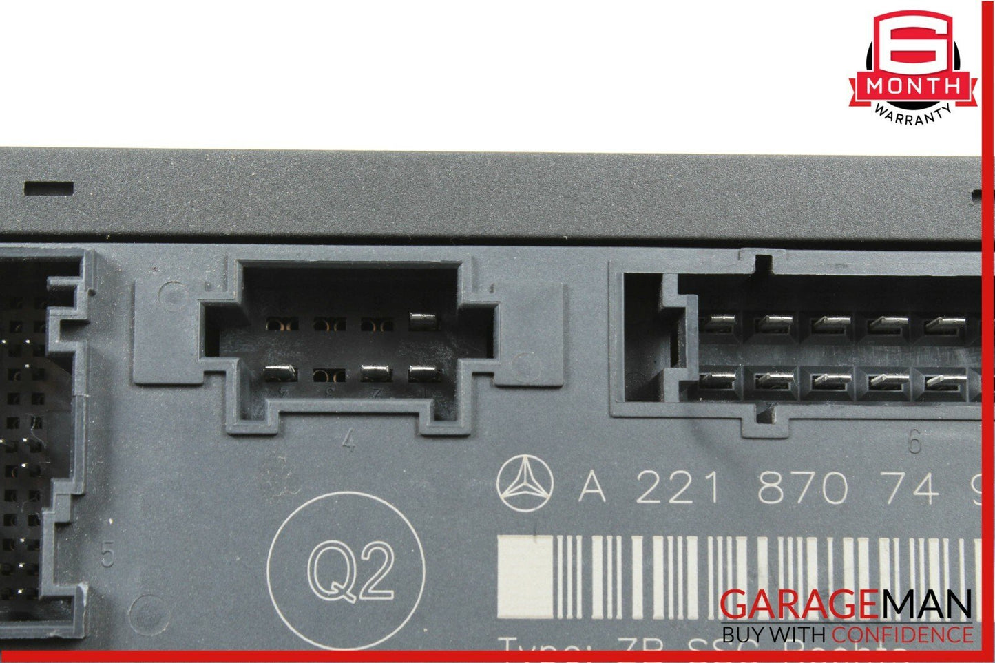 07-13 Mercedes W221 S550 Front Right Passenger Side Under Seat Control Module