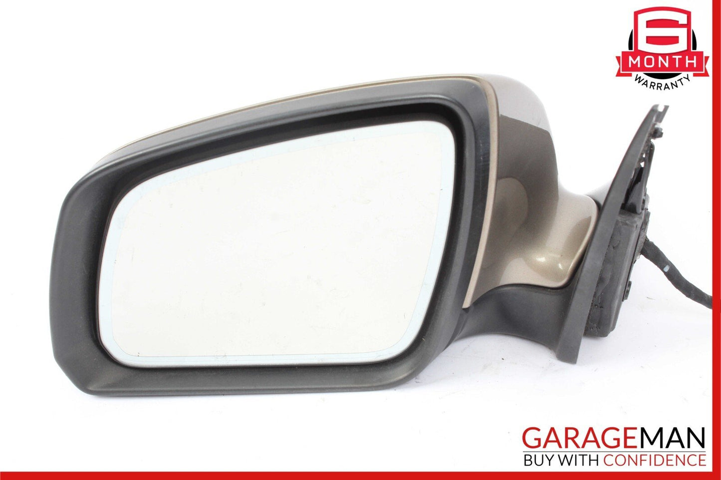 08-09 Mercedes W204 C280 C63 AMG Front Left Side Mirror Rear View Door Beige