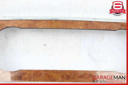 06-12 Mercedes GL320 GL450 ML550 Center Console Control Trim Bezel Wood