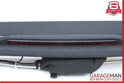 07-13 Mercedes W221 S550 S63 Rear Window Sun Shade Screen Roller Blind Black OEM