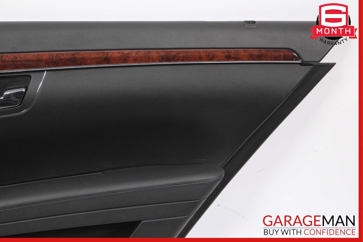 07-09 Mercedes W221 S550 Rear Right Complete Interior Door Panel Cover Black OEM