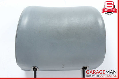 79-91 Mercedes W126 420SEL Front Left / Right Side Seat Headrest Head Rest Gray