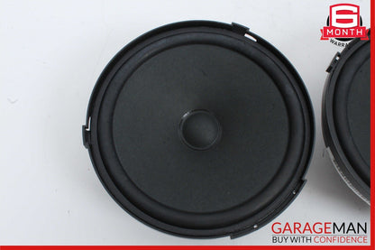 08-14 Mercedes W204 C250 C300 Rear Right & Left Door Sound Speakers Set of 2 OEM