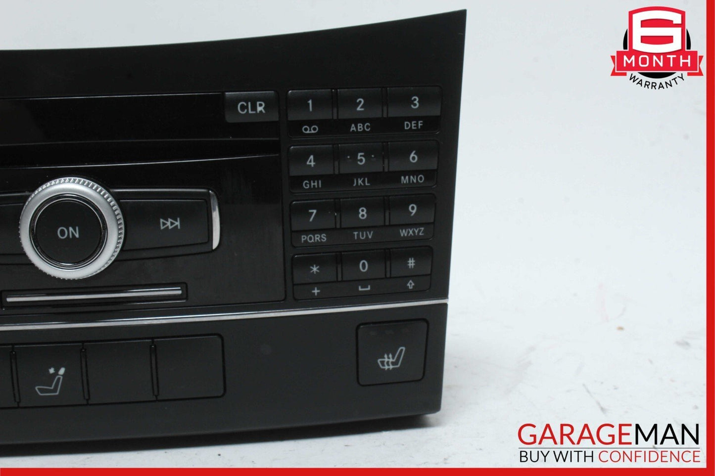 10-11 Mercedes W212 E350 4MATIC Command Head Unit CD Changer Radio 2129069000