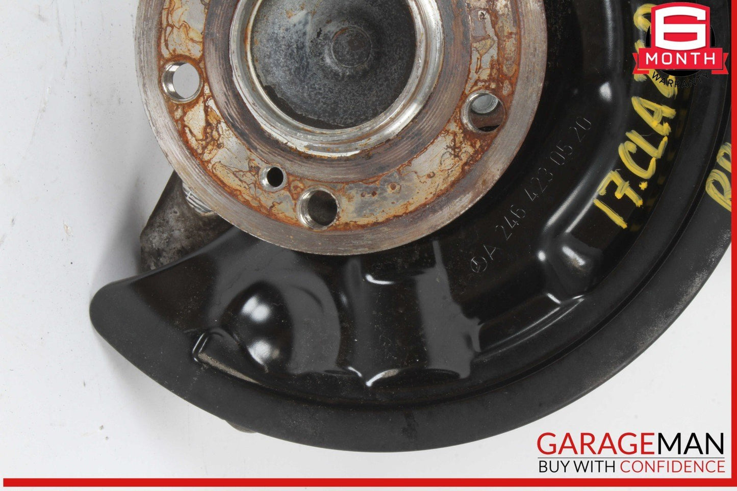 14-19 Mercedes W117 CLA250 Rear Right Wheel Spindle Knuckle Hub OEM