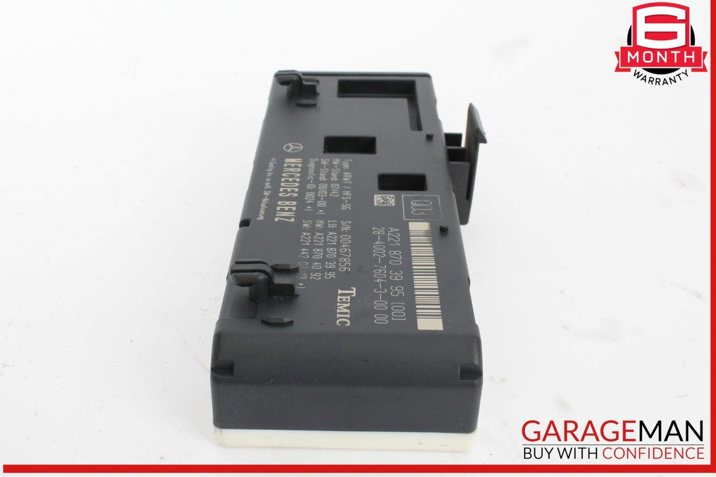 07-14 Mercedes W221 S550 S400 Trunk Release Remote Open Close Module Unit OEM