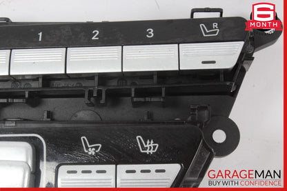 07-14 Mercedes W221 S550 CL600 Front Left Driver Seat Control Memory Switch Set