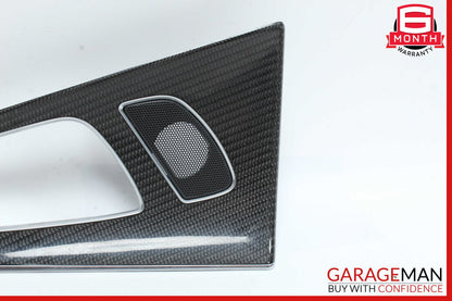 12-18 Audi A7 Rear Right Door Panel Trim Cover Carbon Fiber OEM