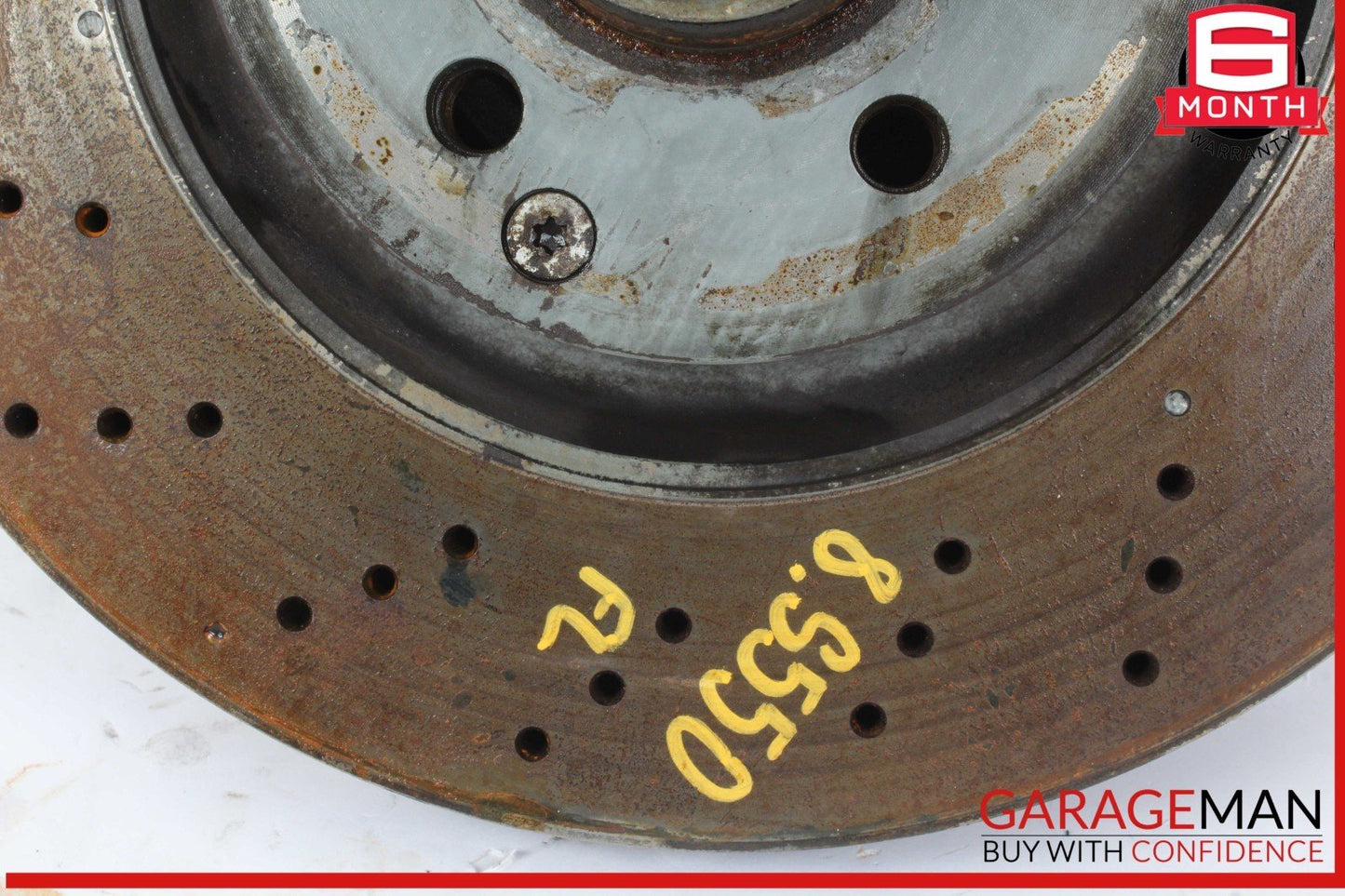 07-14 Mercedes W221 S550 Front Left Side Spindle Knuckle Wheel Hub w/ Rotor Disc