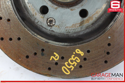 07-14 Mercedes W221 S550 Front Left Side Spindle Knuckle Wheel Hub w/ Rotor Disc