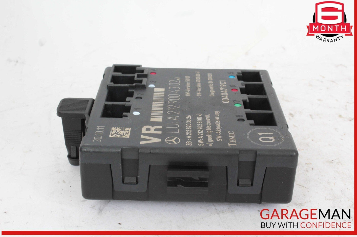 08-18 Mercedes W204 C250 Front Right Side Door Control Module 2129004302 OEM