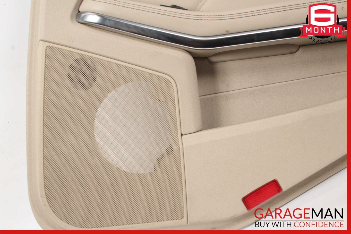 14-16 Mercedes W212 E350 E550 Rear Right Interior Door Panel Trim Cover Beige