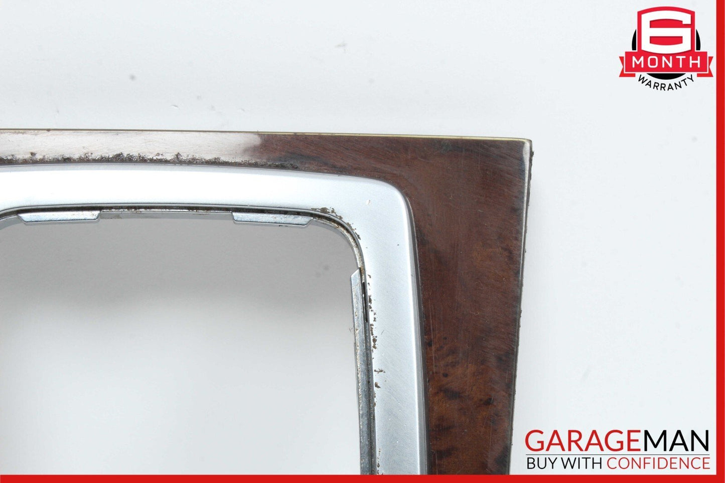 08-14 Mercedes C250 C300 Center Console Shifter Trim Cover Panel Bezel Wood Assy