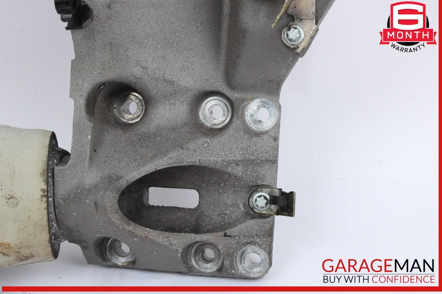 03-06 Porsche Cayenne S 955 Engine Left Side Mount Bracket w/ Motor