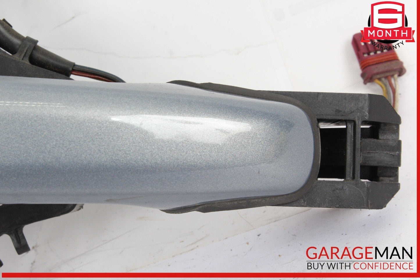 09-15 Jaguar X250 XF Front Right Exterior Door Handle w/ Cable & Bracket OEM