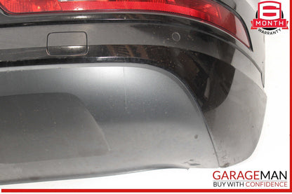 16-18 Audi Q3 Rear Bumper Cover w/ Parking PDC Sensors Black OEM
