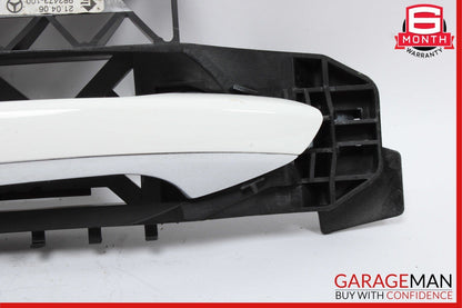 07-13 Mercedes W221 S550 S600 S63 AMG Rear Left Side Exterior Door Handle White