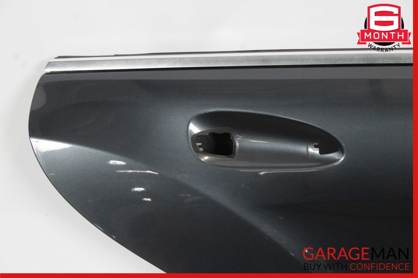 12-18 Mercedes W218 CLS400 CLS550 Rear Right Side Exterior Door Shell Grey