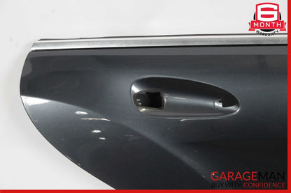 12-18 Mercedes W218 CLS400 CLS550 Rear Right Side Exterior Door Shell Grey