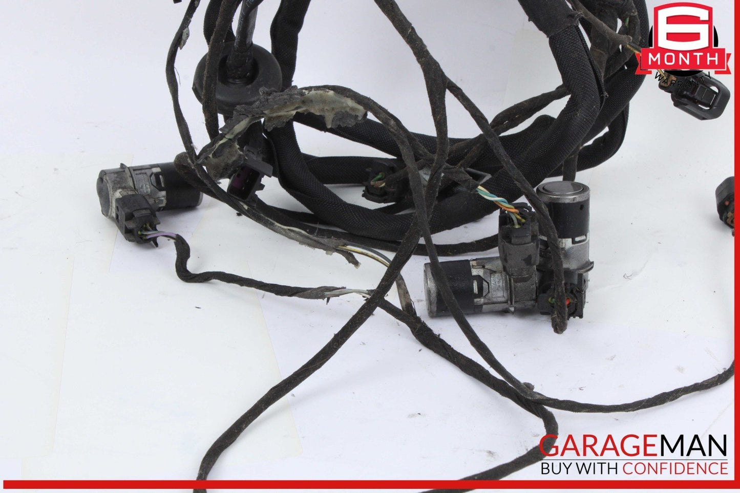 03-08 Maserati Quattroporte M139 Rear Bumper Parking Sensor Wiring Harness OEM