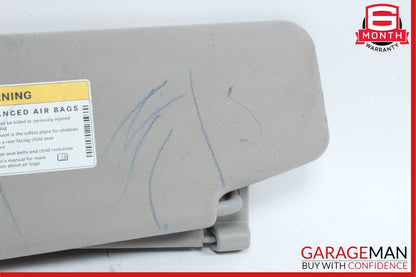 10-17 Mercedes W207 E350 C350 Front Right Side Sun Visor Shade Sunvisor Gray