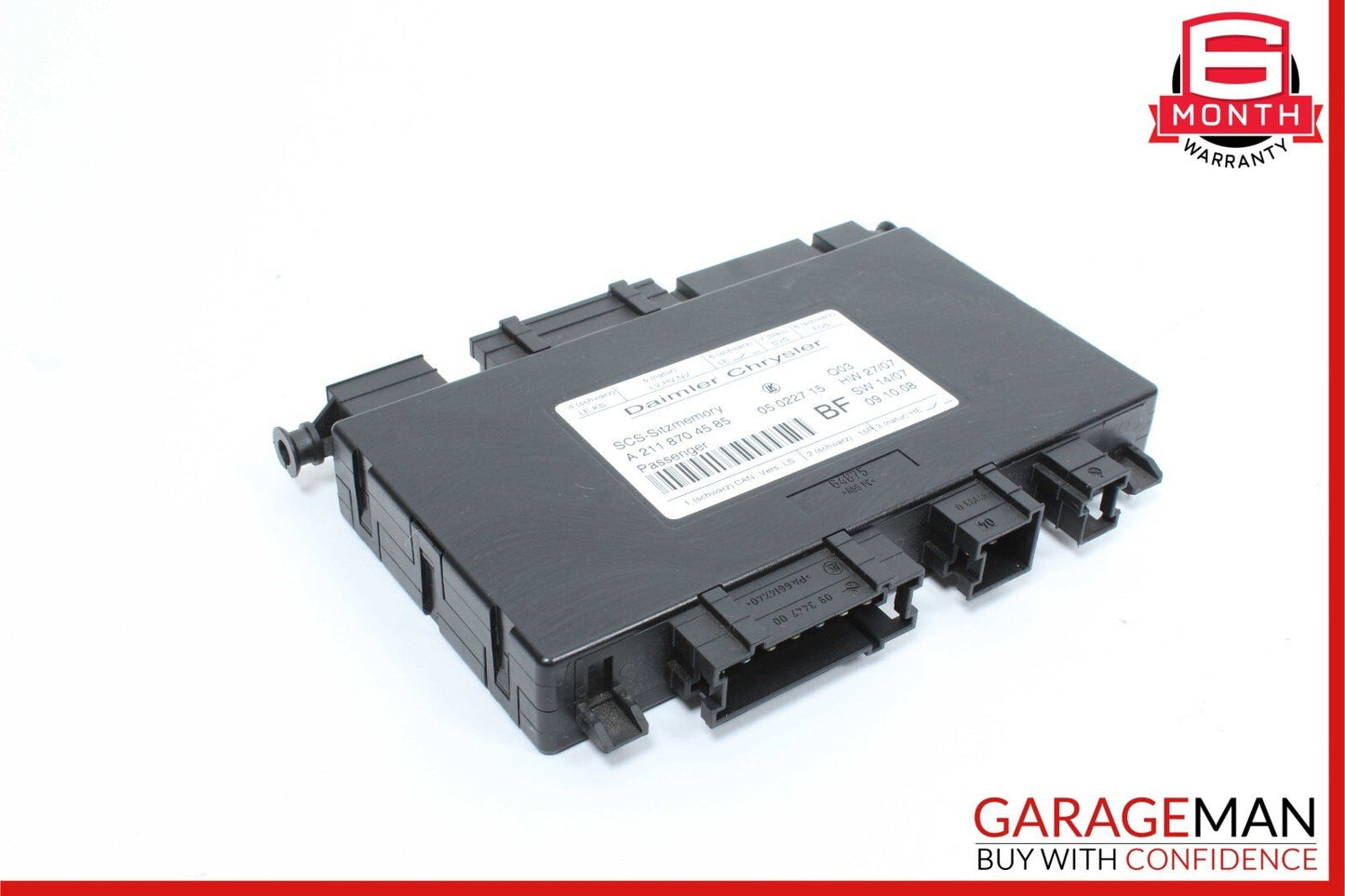 03-12 Mercedes SLK280 CLS500 E350 Front Right Side Seat Control Module Unit