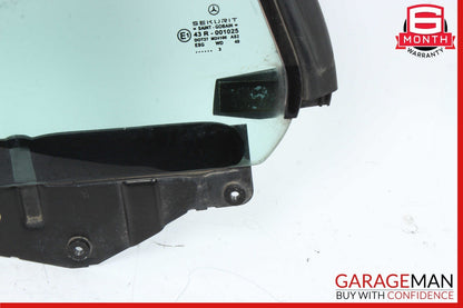 03-11 Mercedes R230 SL500 SL55 AMG Rear Right Side Door Quarter Window Glass OEM
