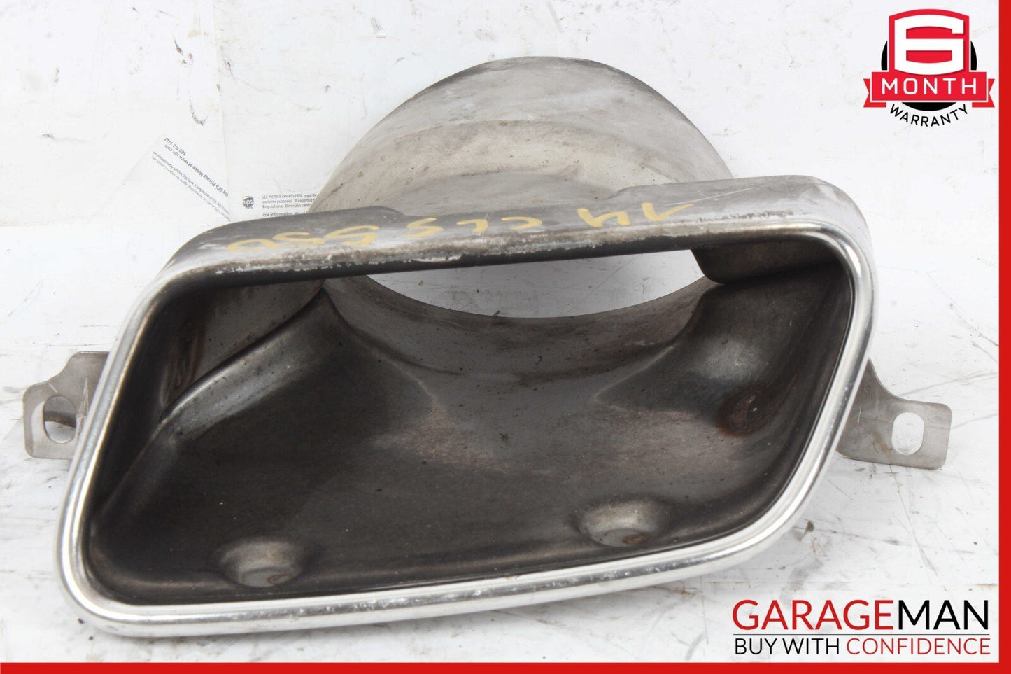 10-18 Mercedes W218 CLS500 E400 Sport Rear Left Side Exhaust Muffler Tip Chrome