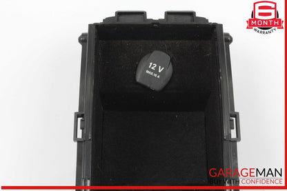 06-11 Mercedes W219 CLS63 AMG Rear Center Console Storage Armrest Compartment