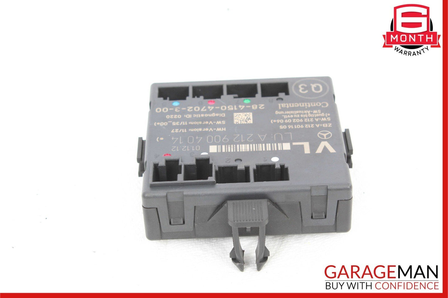 08-18 Mercedes W212 E63 AMG E350 CLS550 Front Left Side Door Control Module OEM