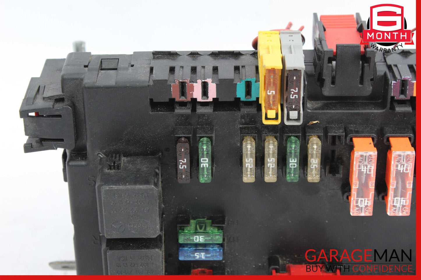 07-09 Mercedes W221 S550 S63 AMG CL550 Rear Trunk Fuse Relay Junction Box OEM
