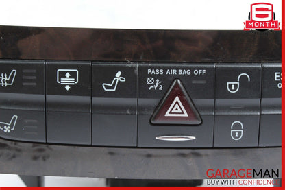 03-09 Mercedes W219 CLS550 Hazard Light Door Lock Control Switch Module Trim OEM