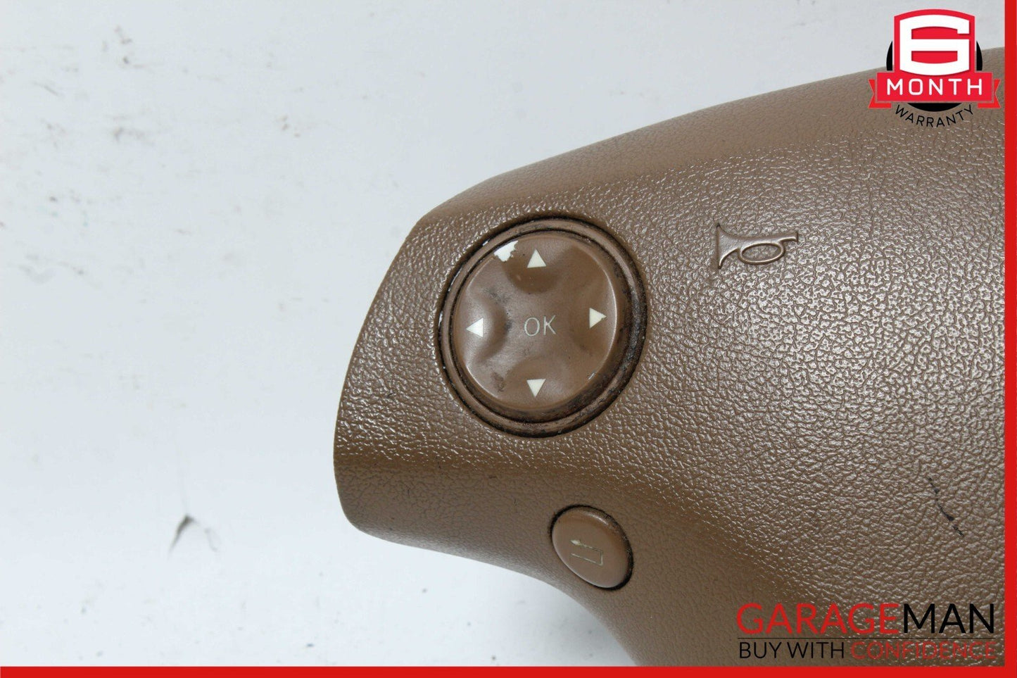 07-10 Mercedes CL500 CL550 S550 Steering Wheel Airbag Air Bag Assembly Brown
