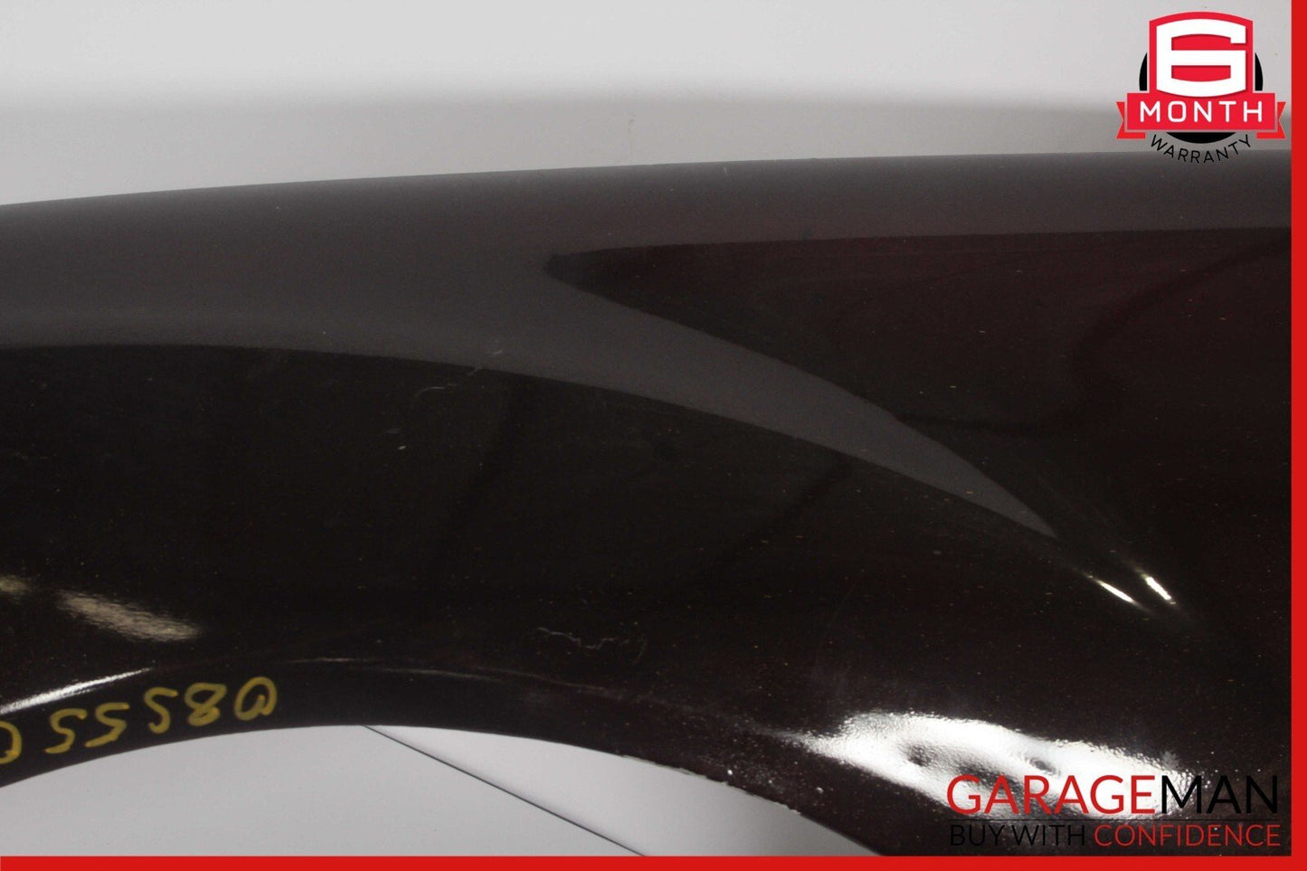 07-13 Mercedes W221 S550 Front Left Side Wing Fender Panel Cover Carneol Red