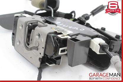 12-14 Mercedes W204 C300 Front Left Keyless Go Door Handle w/ Latch Actuator